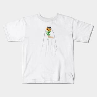 Flower Ghost Kids T-Shirt